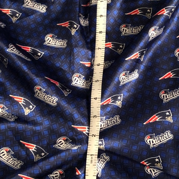 NFL New England Patriots size large blue silky lounge pants - Picture 4 of 12